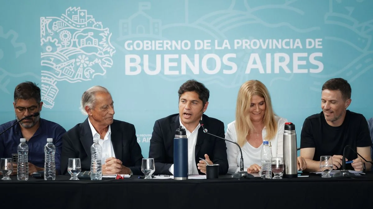 Kicillof junto a productores: "El diagnóstico es sumamente preocupante"