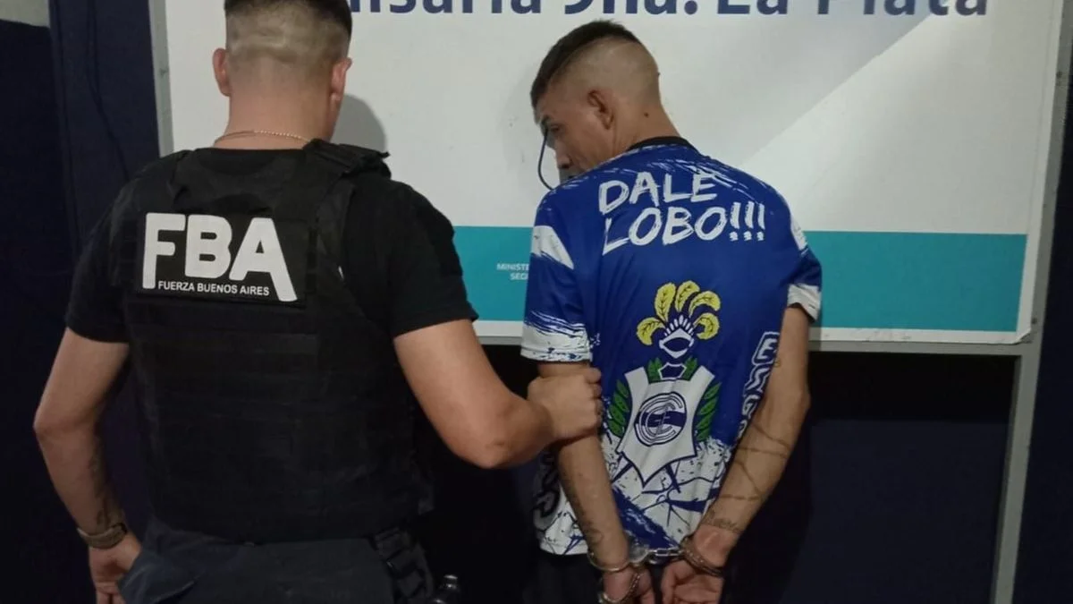 El detenido por entraderas en La Plata tenía frondosos antecedentes