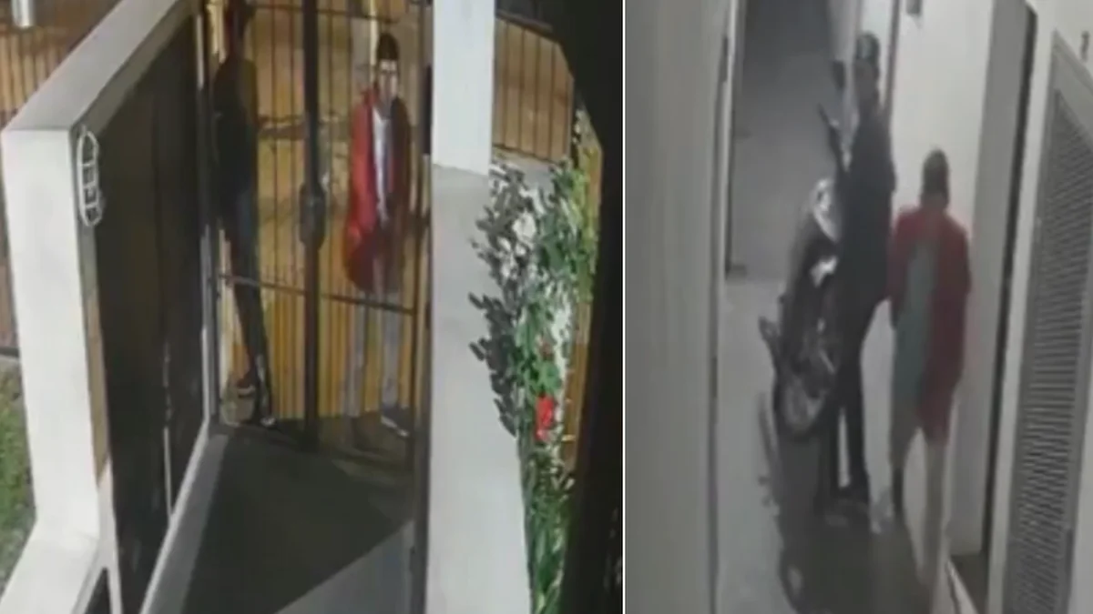 Joven hizo pis y se robó una moto en El Mondongo
