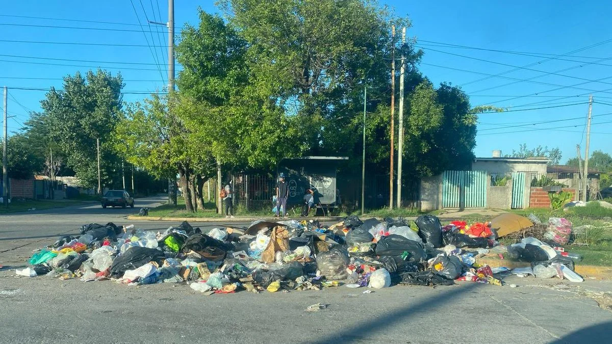 Crecen las quejas por la acumulación de basura sobre avenida 155