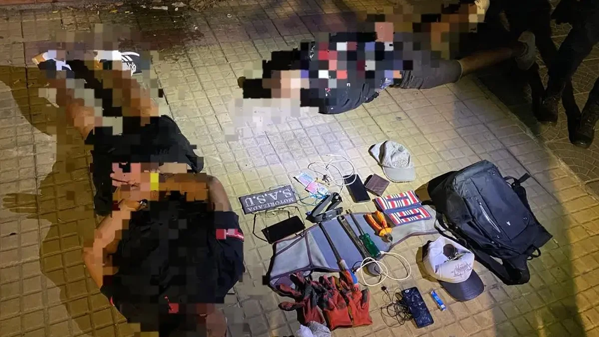 Tres delincuentes colombianos intentaron robar una casa en La Plata