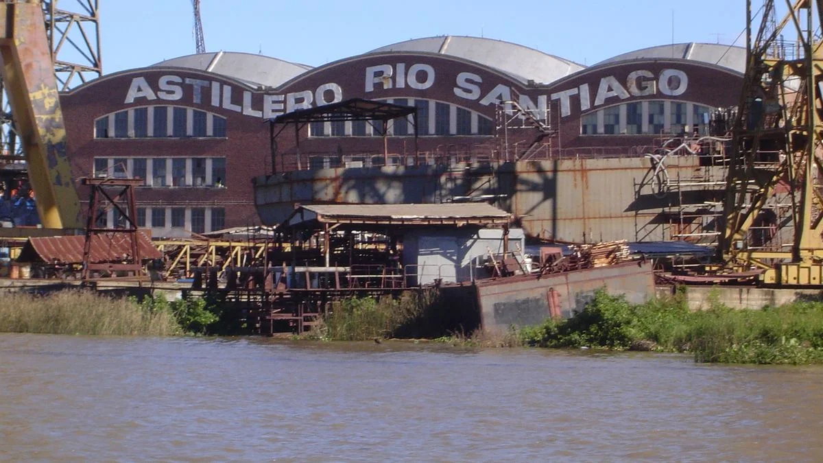 Presentan un proyecto para privatizar el Astillero Río Santiago