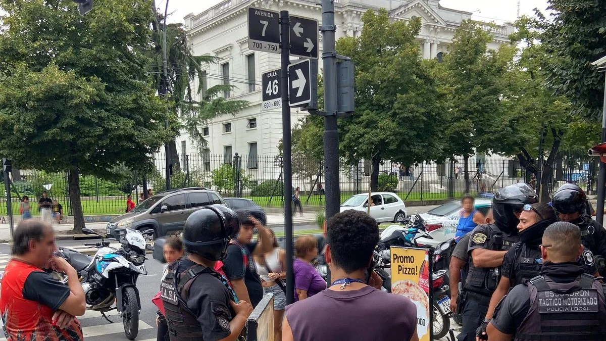 Detuvieron a un ladrón en pleno centro de La Plata