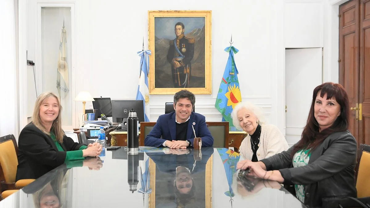 Luego de su internación, Estela de Carlotto visitó al gobernador