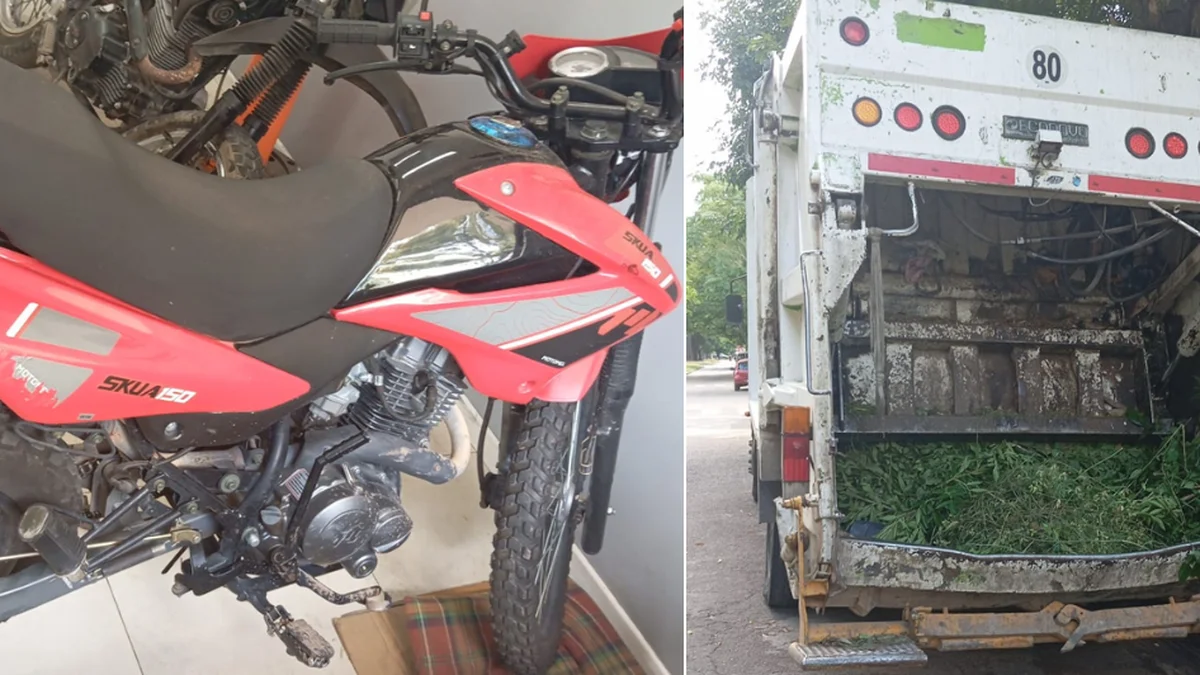 Motociclista herido en Villa Elisa tras chocar con un camión