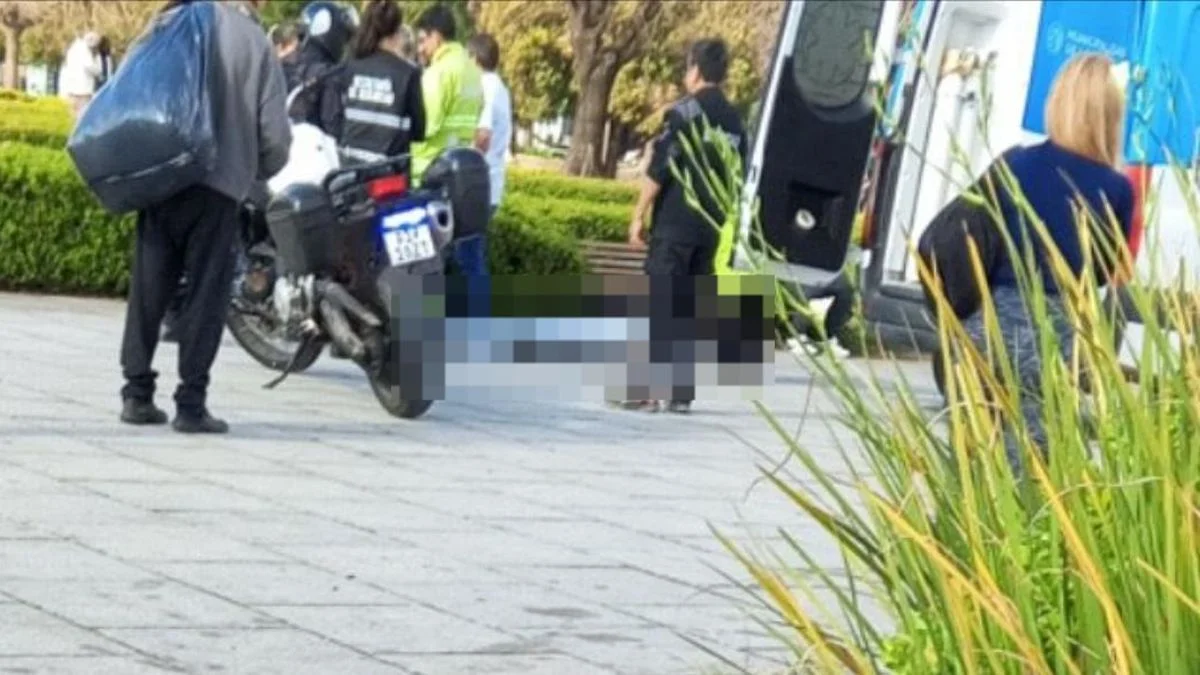 Otra muerte en La Plata: un hombre perdió la vida en Plaza Moreno