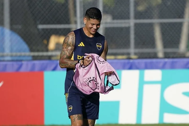 Marcos Rojo volver&aacute; a la titularidad a Boca por el Mundial de Clubes
