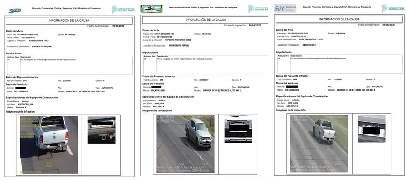 Contaba con multas en varias ciudades