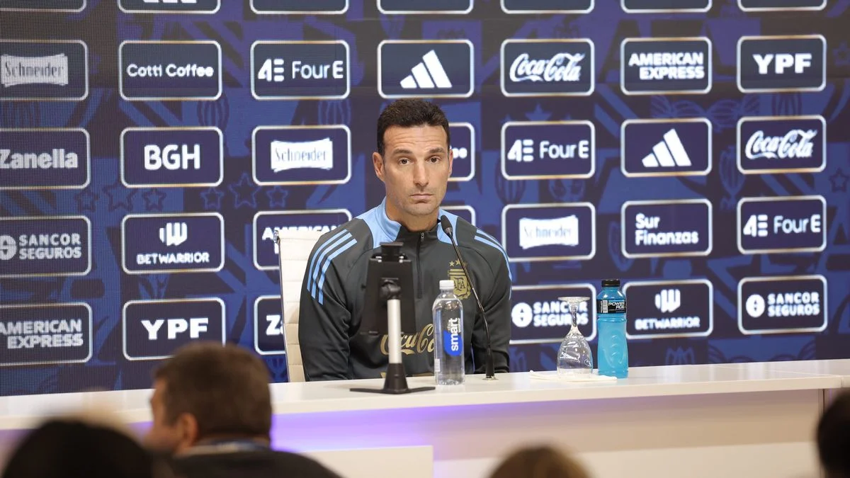 Lionel Scaloni confirmó que Messi será titular, en la previa del partido ante Colombia