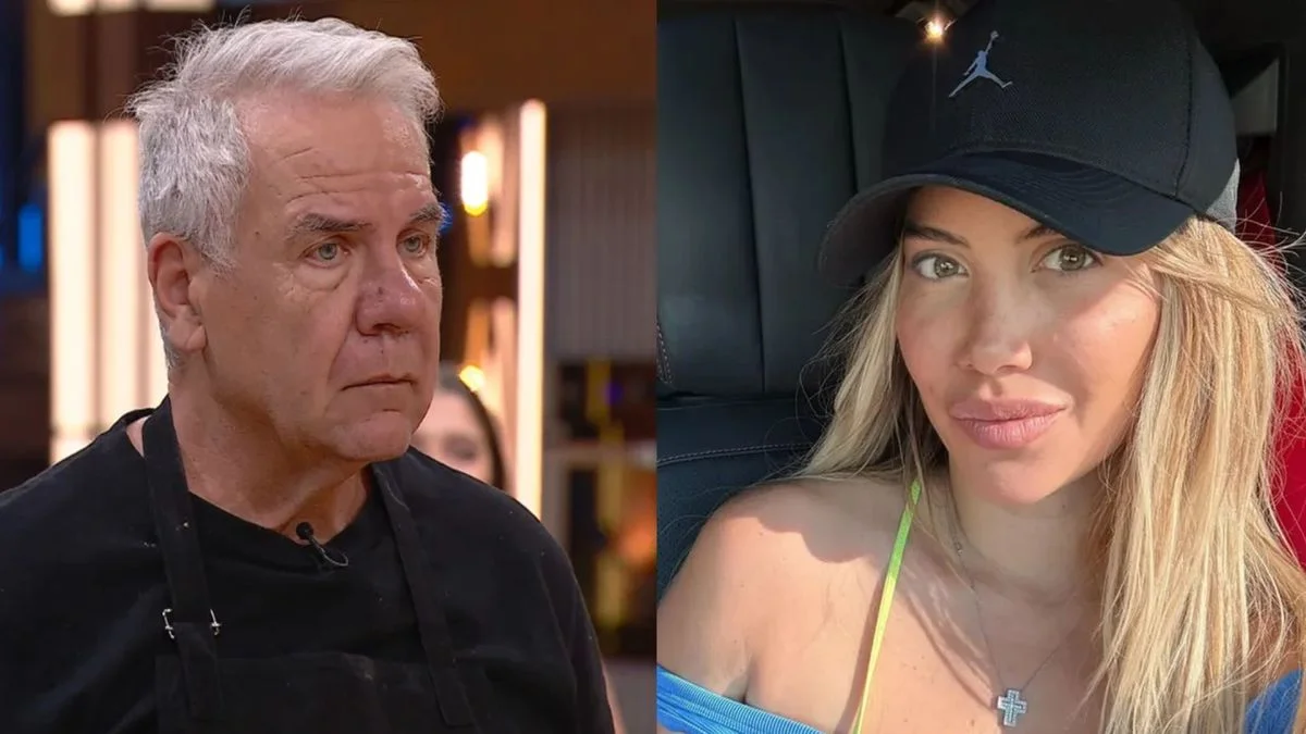 Esteban Mirol recordó el mal momento que vivió con Wanda Nara en MasterChef Celebrity