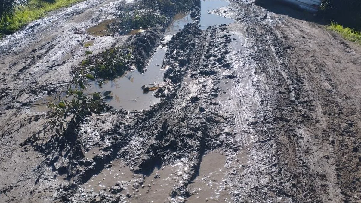 Vecinos de San Carlos denuncian calles anegadas y olvido municipal