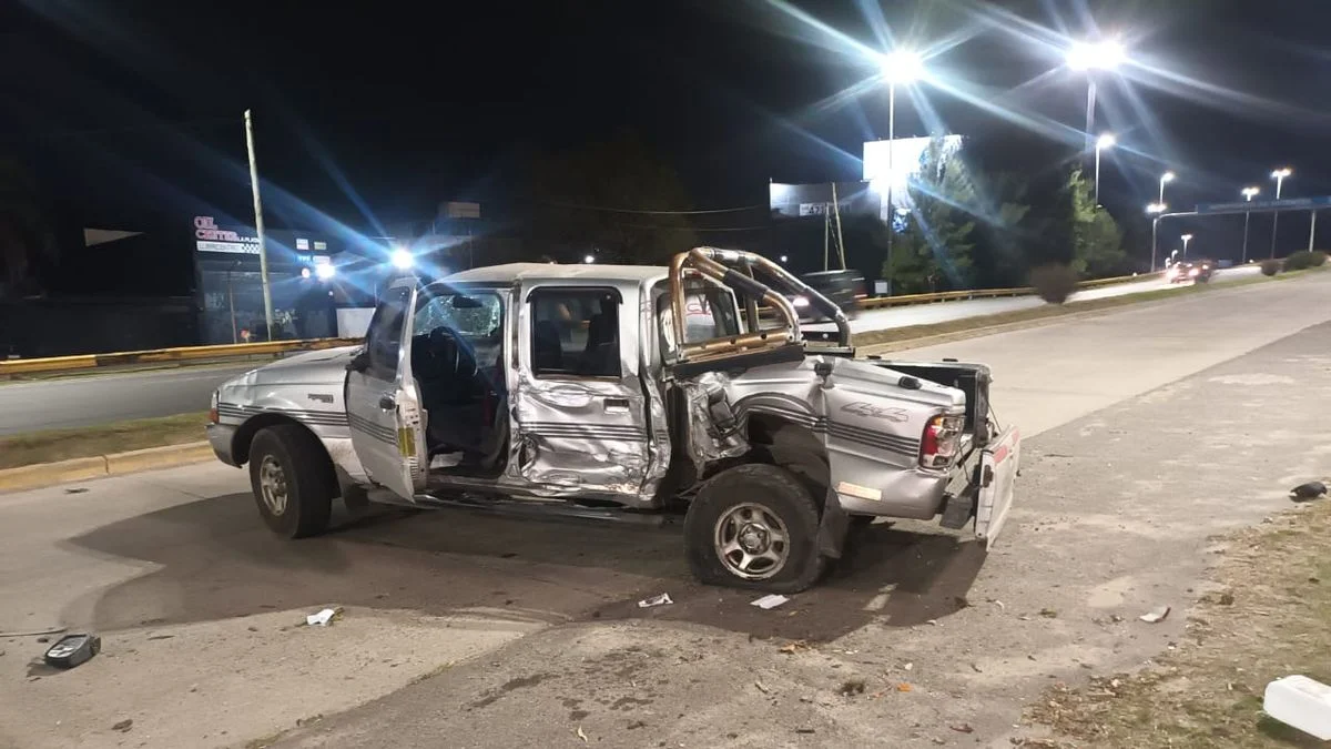 Choque en cadena en La Plata dejó dos heridos