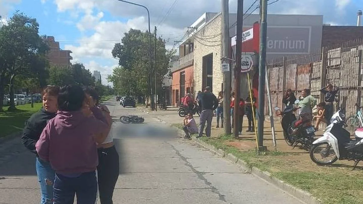 Identificaron al motociclista que murió en La Loma: tenía 27 años