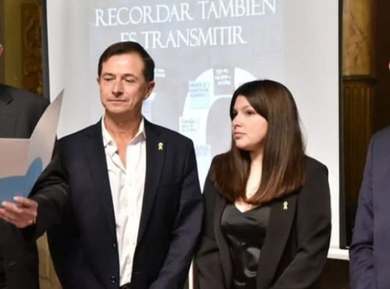 &nbsp;Daniel Lipovetzky junto a Melany Horomadiuk&nbsp;