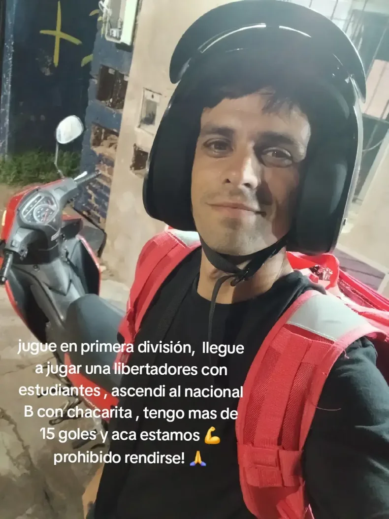 Matías Rosso, ex Estudiantes, en su nueva etapa
