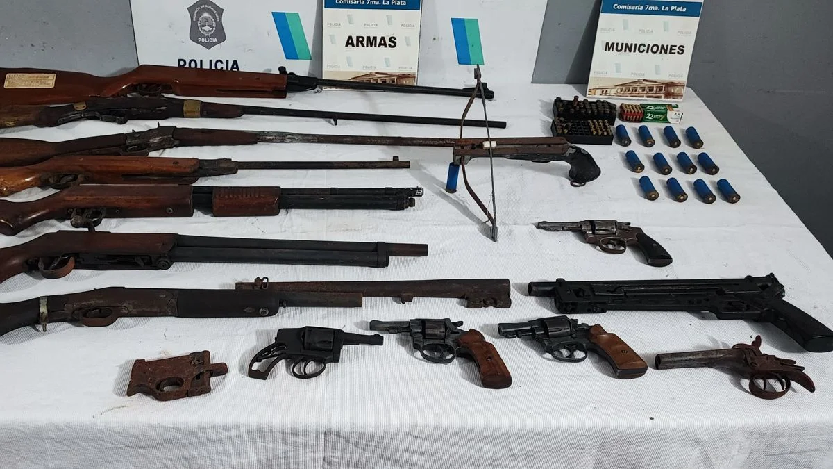 Abasto: amenazó de muerte a su vecina y le encontraron con un arsenal