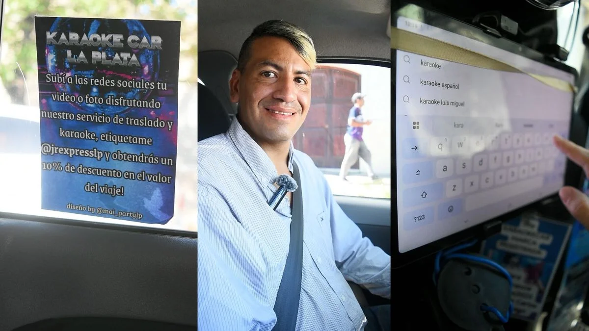 Karaoke Car, una forma distinta de viajar por La Plata