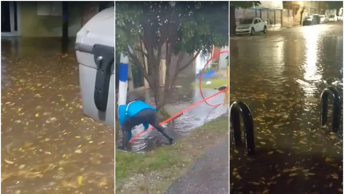 En La Plata llueve hace más de 24 horas sin parar: cuál es la situación en cada barrio