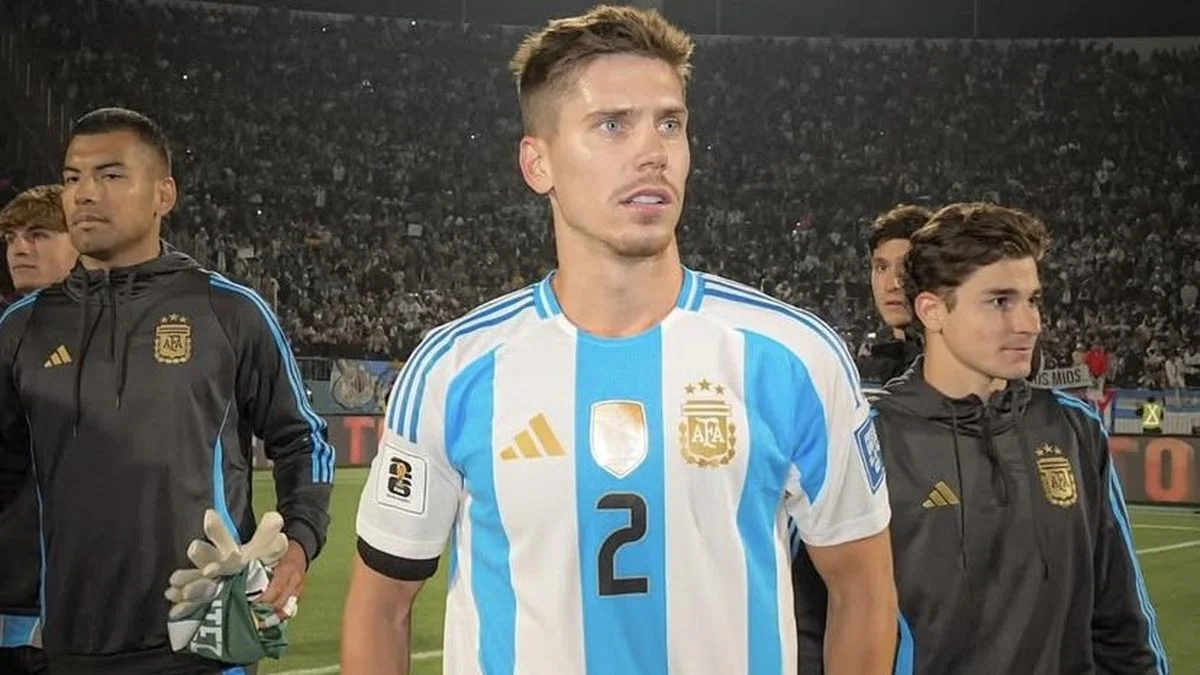 Juan Foyth volvió a sumar minutos en la Selección Argentina