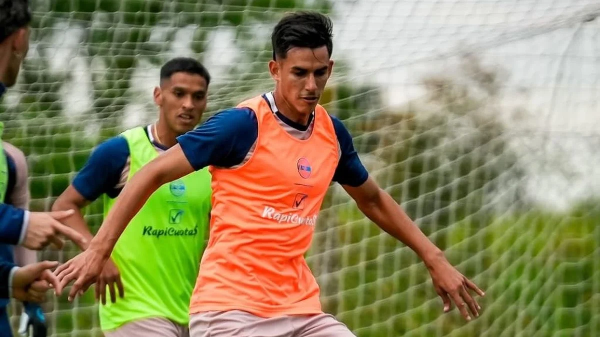 Renzo Giampaoli volvió a entrenarse con Gimnasia en Abasto