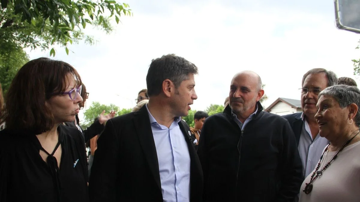 Kicillof en campaña: "Con Milei la casta está feliz"