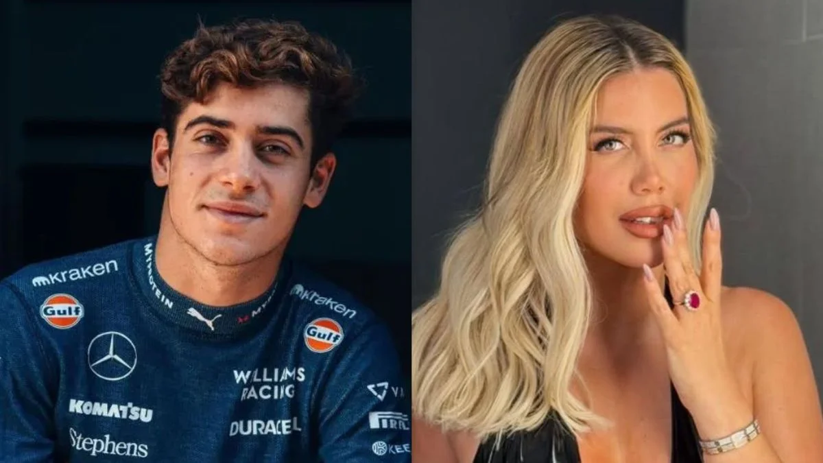 Tras su pasado con la China Suárez, Franco Colapinto elogió a Wanda Nara