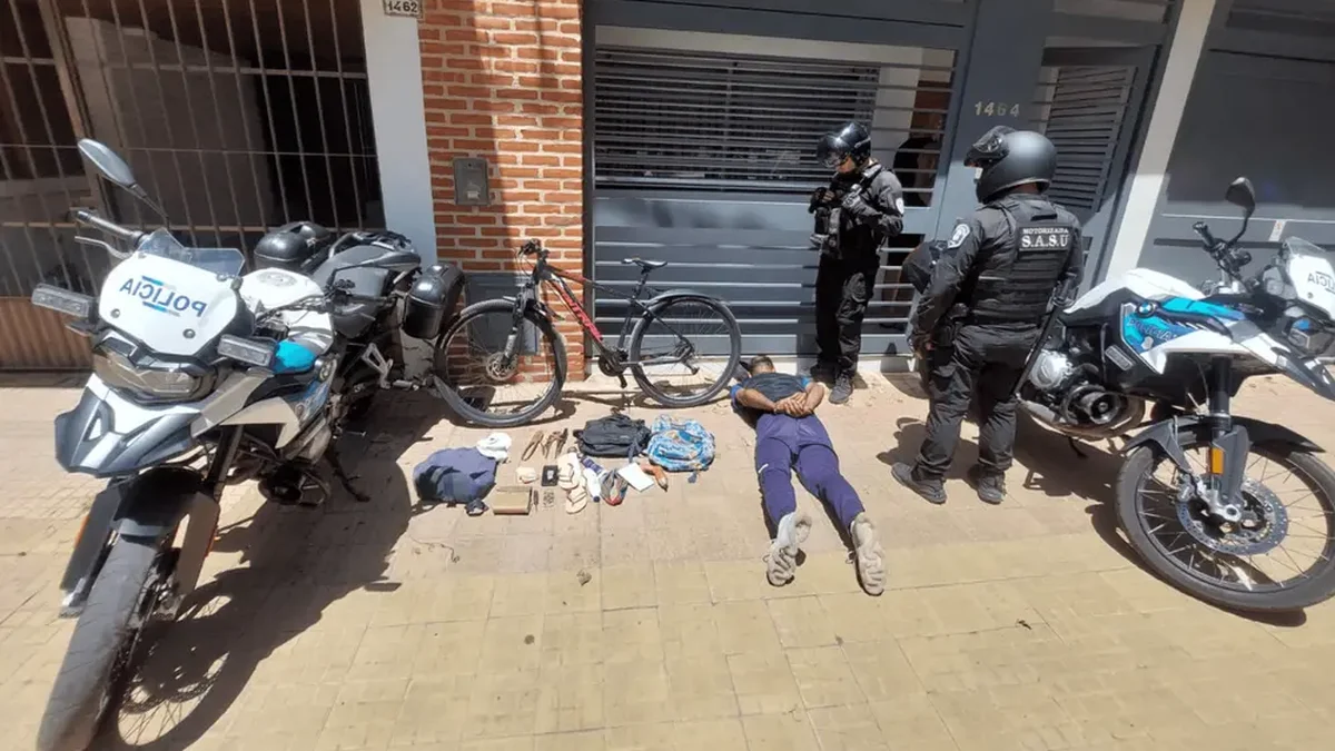 La Plata: robó en una casa, rastrearon un celular y lo detuvieron