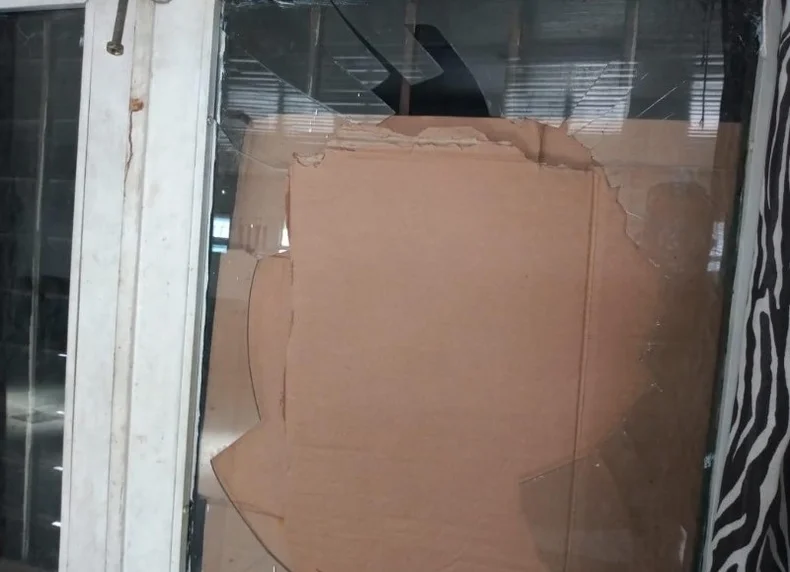 Parte de los destrozos en Estrella de Berisso&nbsp;