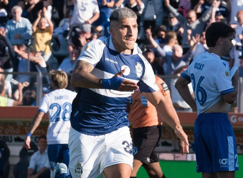 Marcelo Torres fue el goleador de Gimnasia en el Torneo Clausura
