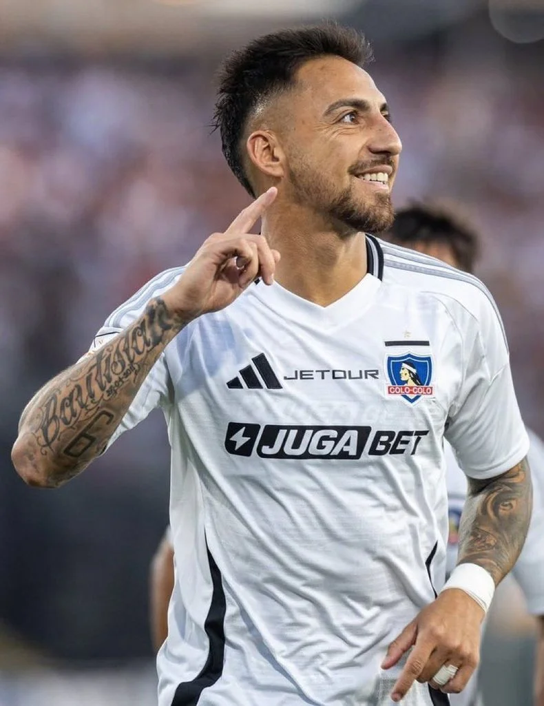 Javier Correa en Colo Colo de Chile. El ex Estudiantes en la mira de Talleres de C&oacute;rdoba