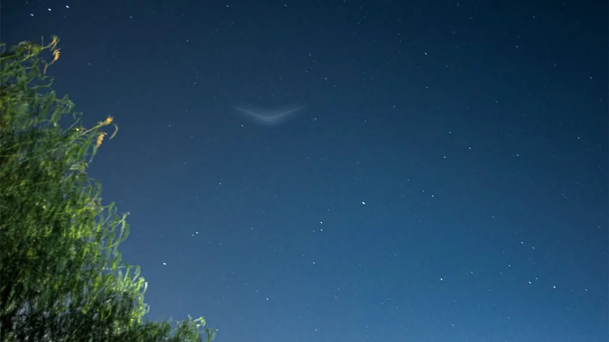 Un presunto OVNI fue visto en los cielos de La Plata