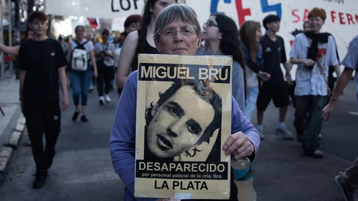 Realizarán una vigilia en La Plata a 32 años de la desaparición de Miguel Bru