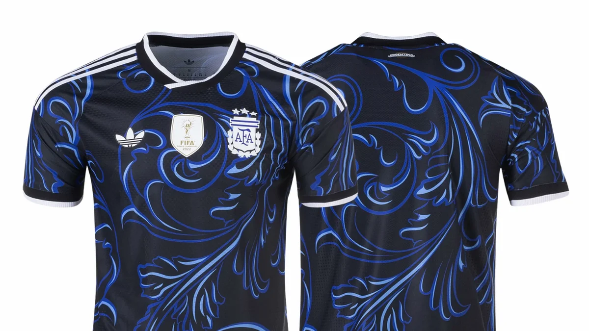 Selección Argentina: se conocieron nuevas imágenes de la posible camiseta alternativa