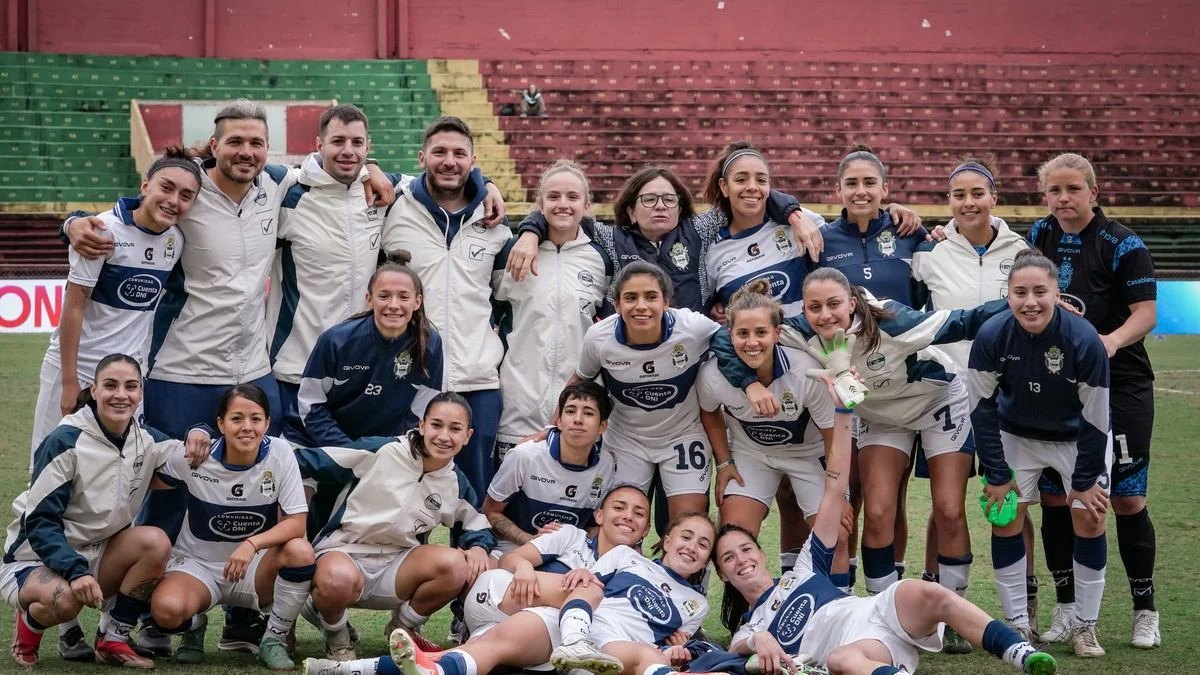 El fútbol femenino de Gimnasia logró el tercer puesto en la Ladies Cup