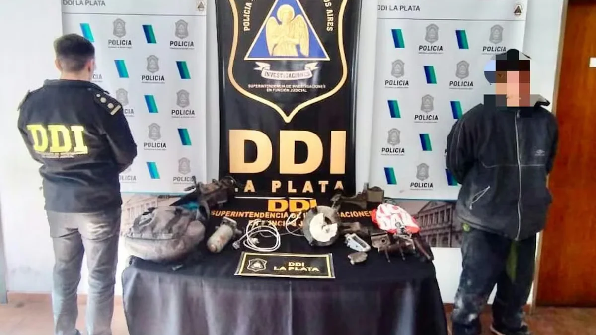 Intentó robar una casa en La Plata y fue detenido por la policía