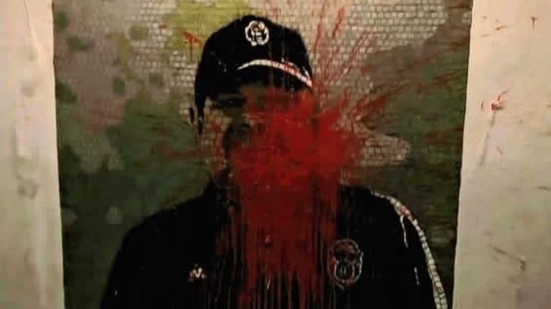 Hinchas de Gimnasia denunciaron ataques al mural de Diego Armando Maradona en el Bosque