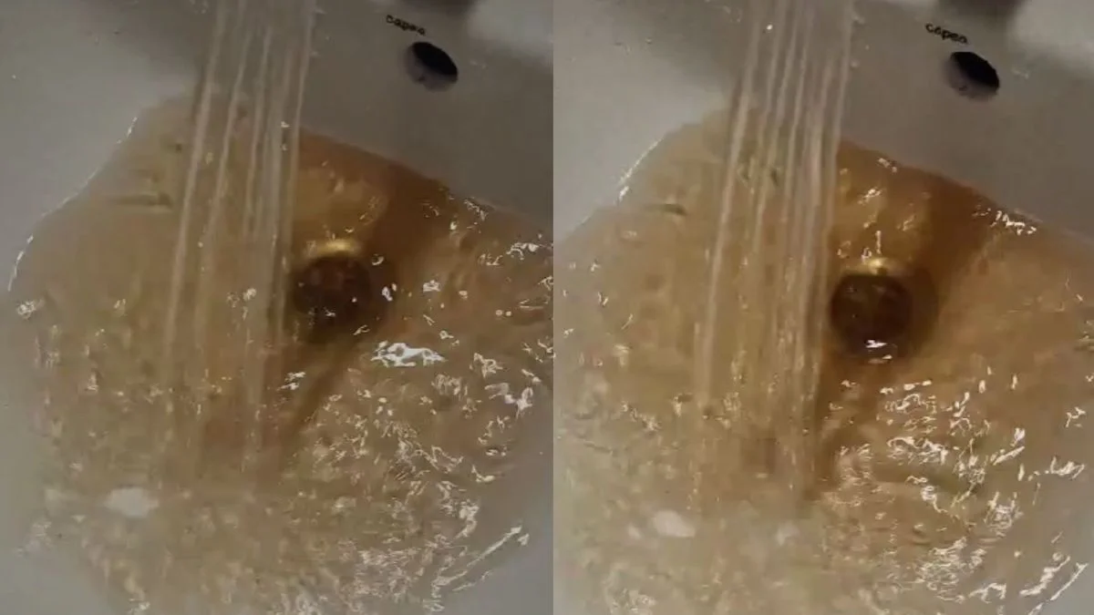 Vecinos de La Plata denuncian que el agua sale en condiciones deplorables