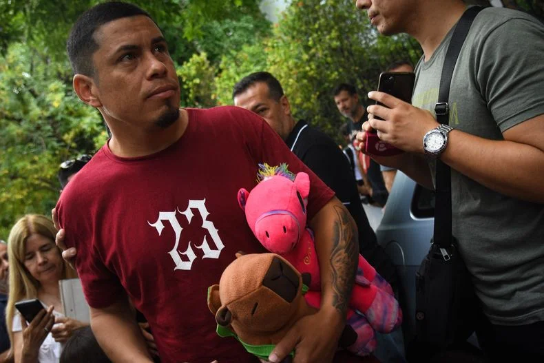 Marcos Gómez, papá de Kim, la nena asesinada en un robo