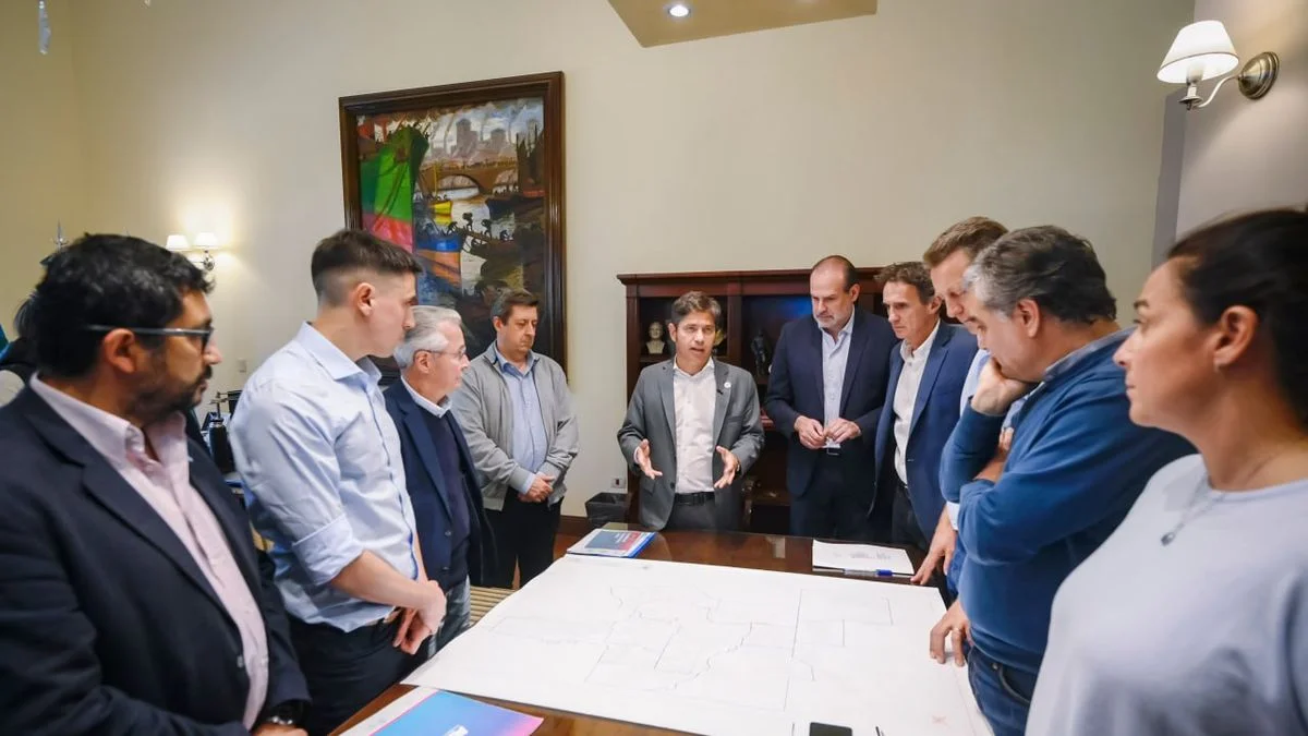Kicillof volvió a Bahía Blanca con anuncios de infraestructura