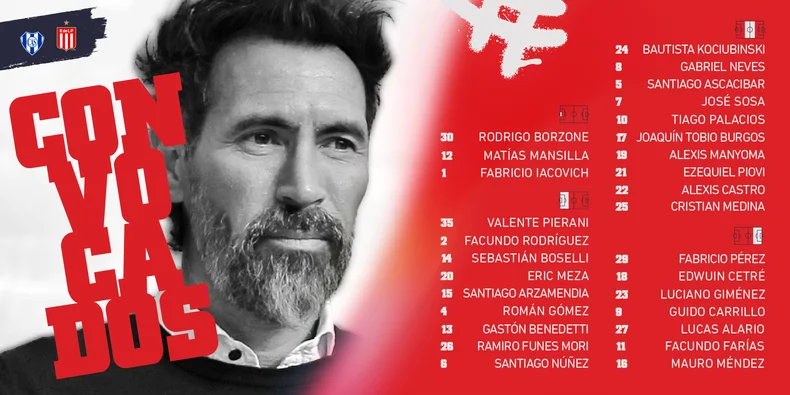 Los citados de Estudiantes para jugar en Santa Fe
