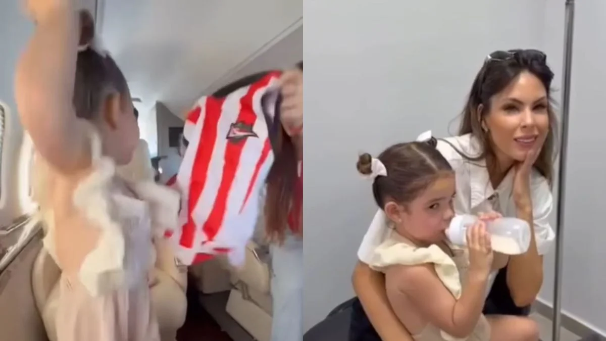 El mal momento de Fernando Burlando y Barby Franco con su hija antes de la final de Estudiantes