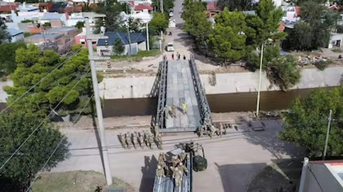 El Gobierno Nacional le cobrará a Bahía Blanca por los puentes provisorios