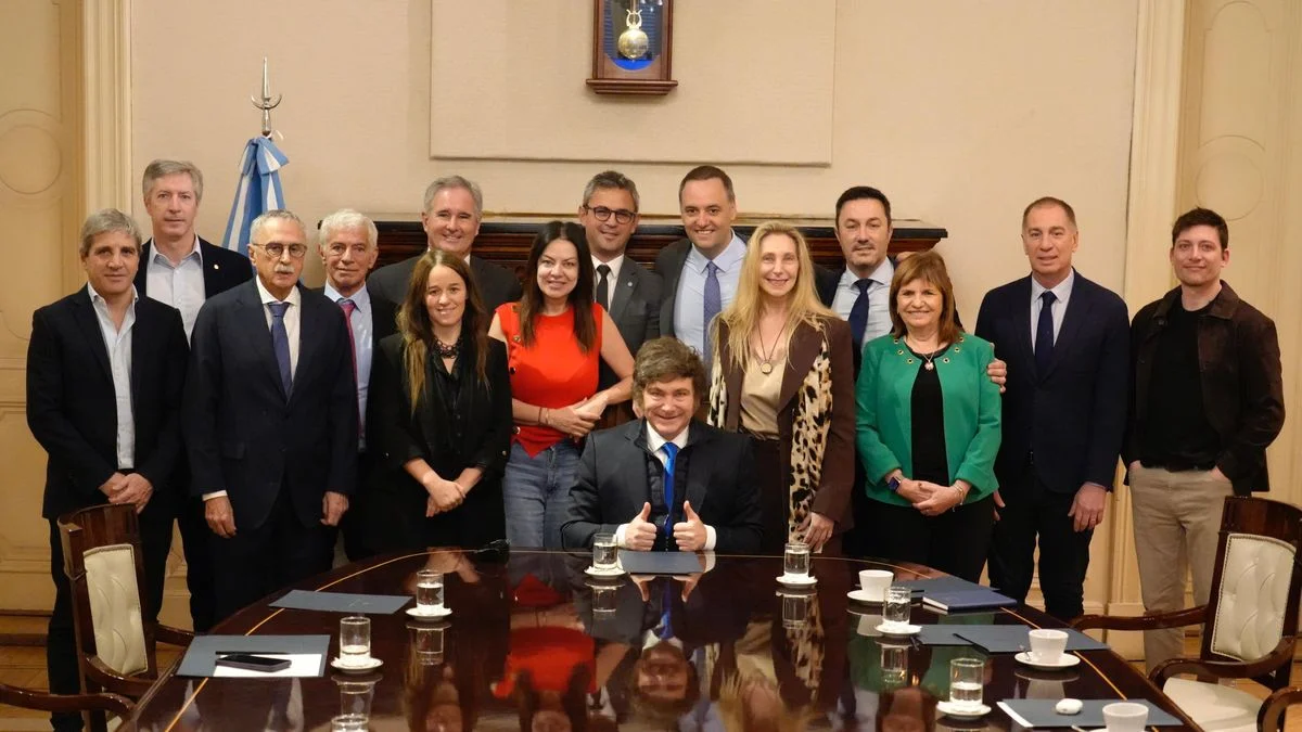 Javier Milei se reunió con su nuevo Gabinete