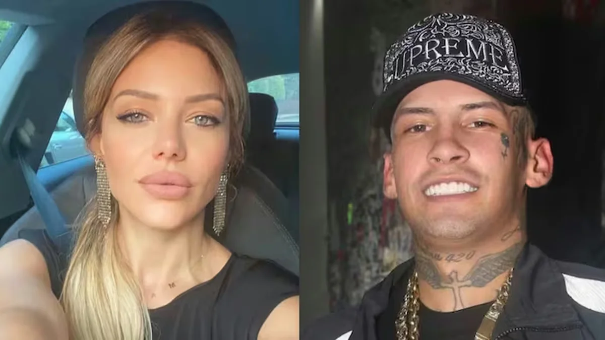 Evangelina Anderson mostró un mensaje comprometedor de L-Gante y revivió su enemistad con Wanda Nara