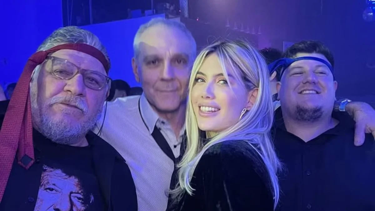 Wanda Nara festejó con la familia de Mauro Icardi en Rosario