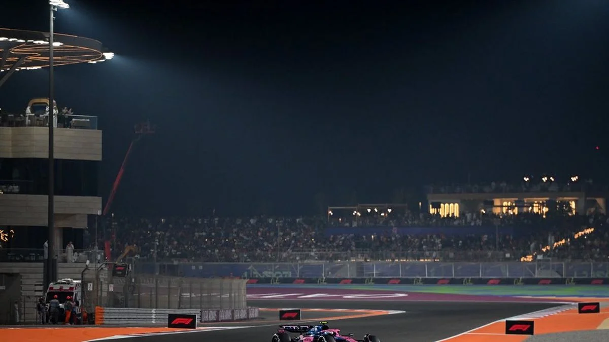 Franco Colapinto finalizó 14 en el Gran Premio de Qatar