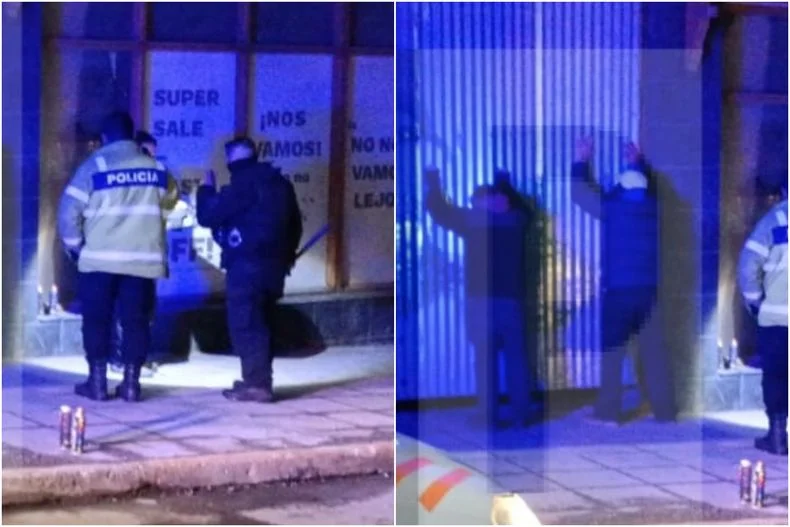 Las fotos que trascendieron de la detenci&oacute;n de Peter Lanzani