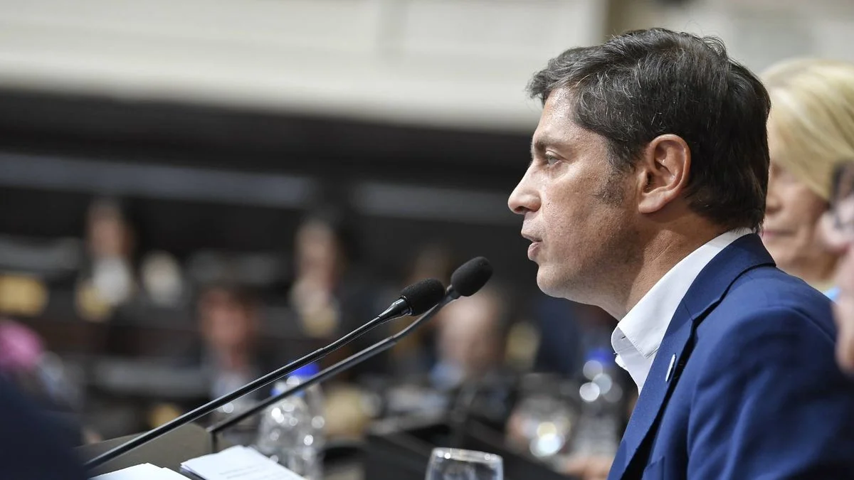 Kicillof confirmó el inicio de las sesiones ordinarias en la Legislatura bonaerense