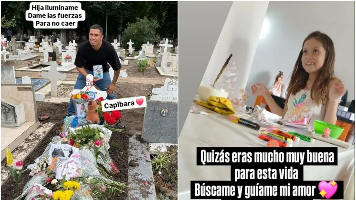 Kim Gómez: "Muy buena para esta vida", "hija ilumíname", los desgarradores posteos de su papá