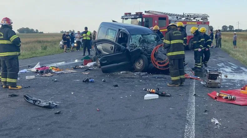 Accidente fatal en Ruta 3: una pareja de Berisso murió cuando viajaba con su hija adolescente